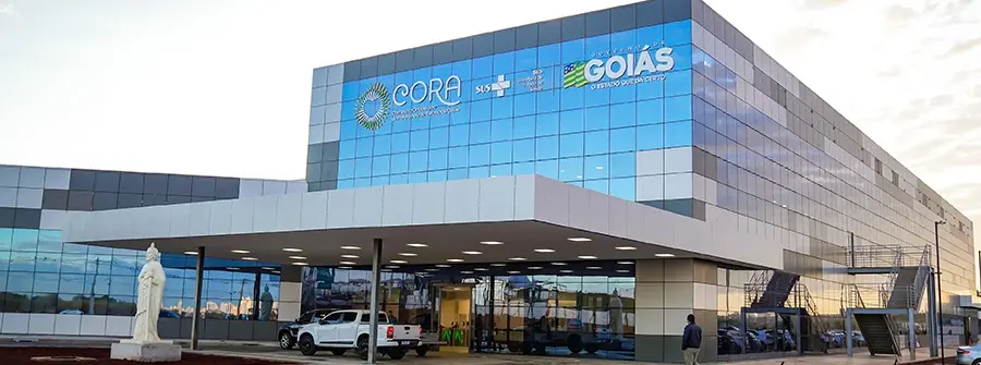Hospital Cora, em Goiânia (Foto: André Saddi e Rômulo Carvalho)