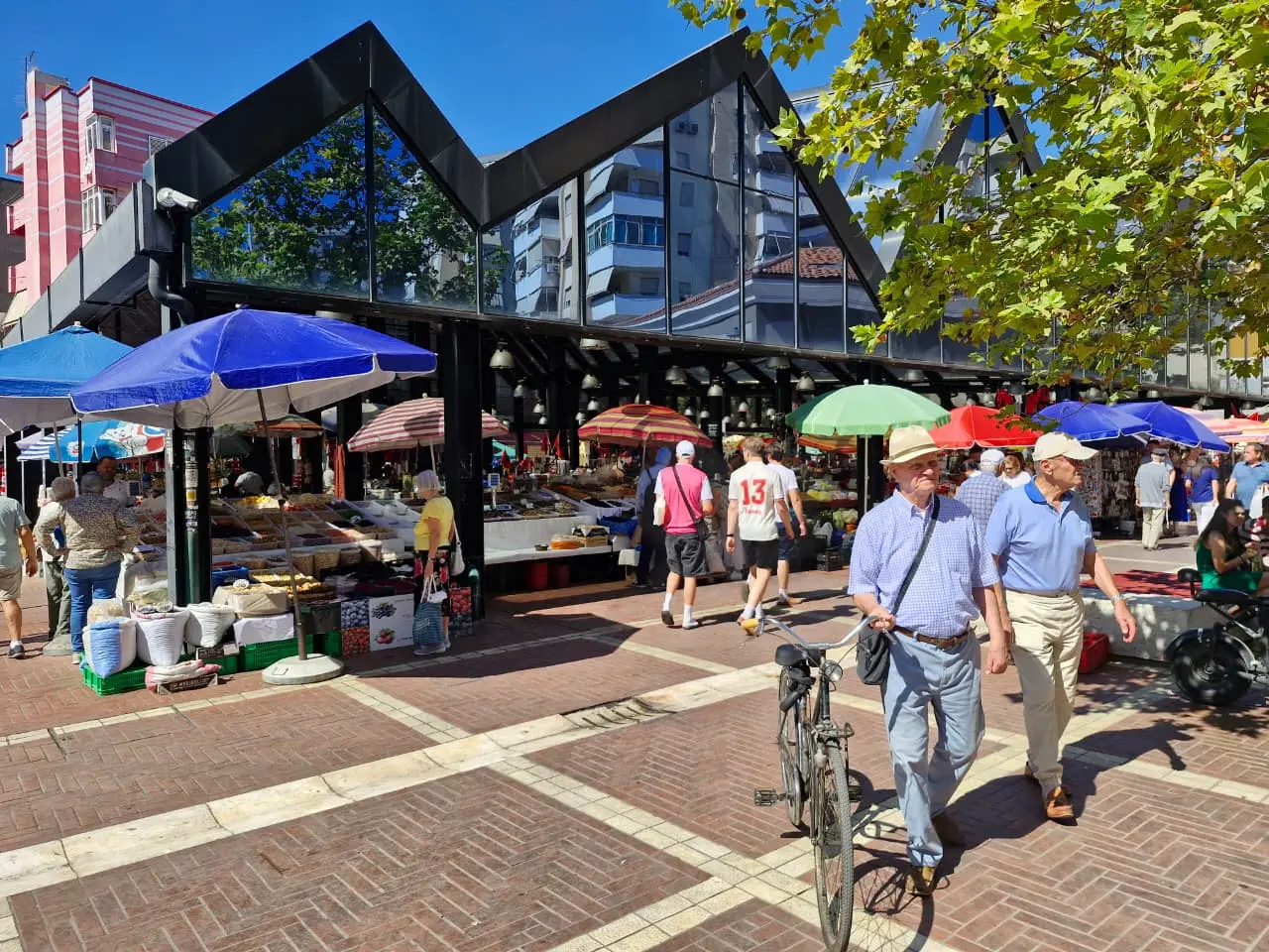Mercado de Tirana Novo Bazar foto de Marcio Fernandes 2025