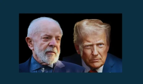 Lula da Silva e Donald Trump fotos Reproduções
