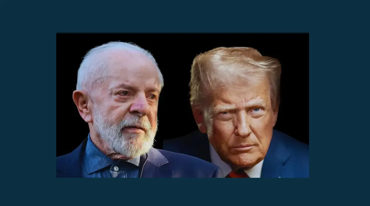 Lula da Silva e Donald Trump fotos Reproduções