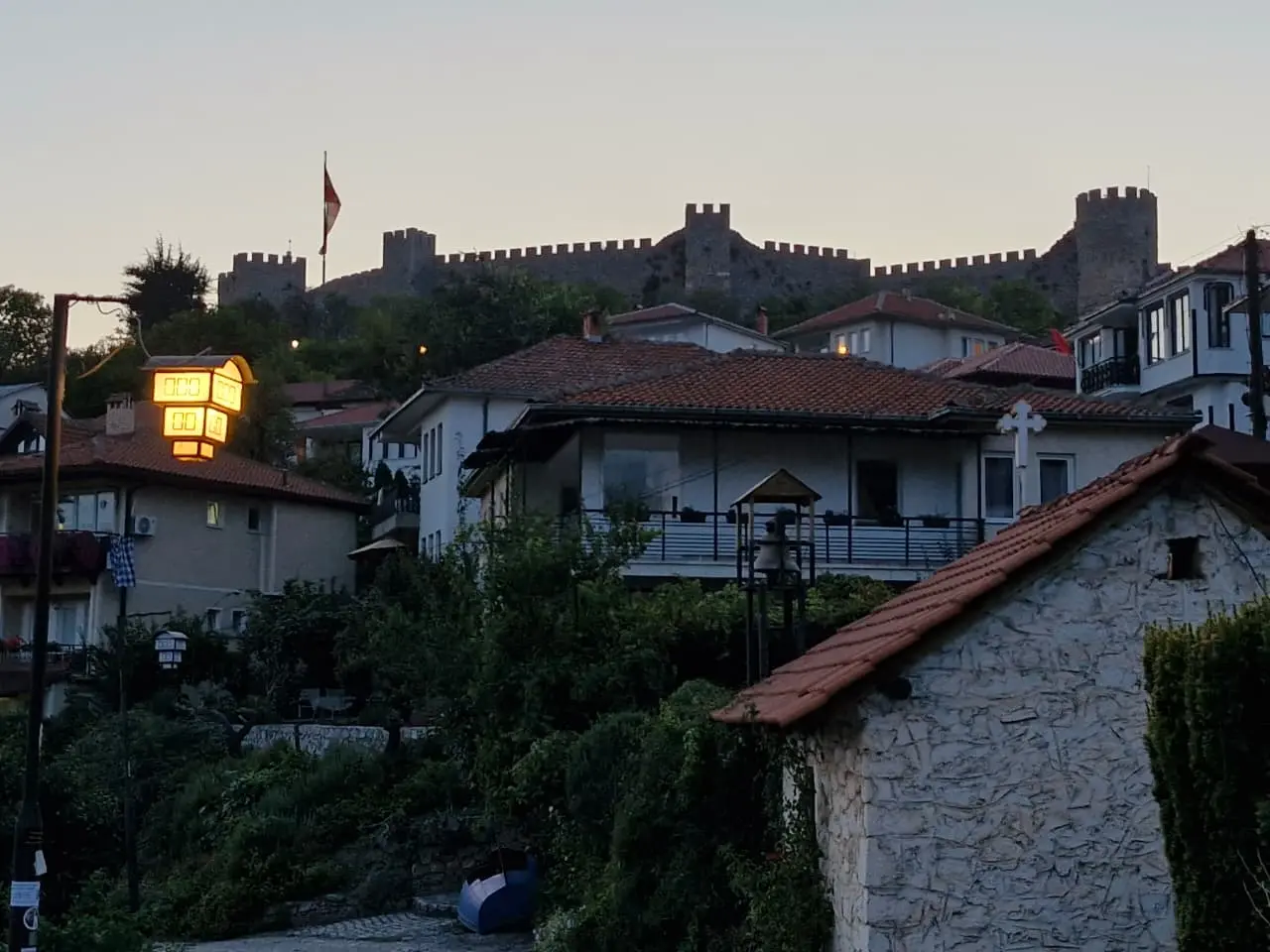 Por do sol em Ohrid foto de Marcio Fernandes 2025
