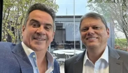 Ciro Nogueira e Tarcísio de Freitas Foto Redes sociais