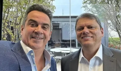 Ciro Nogueira e Tarcísio de Freitas Foto Redes sociais