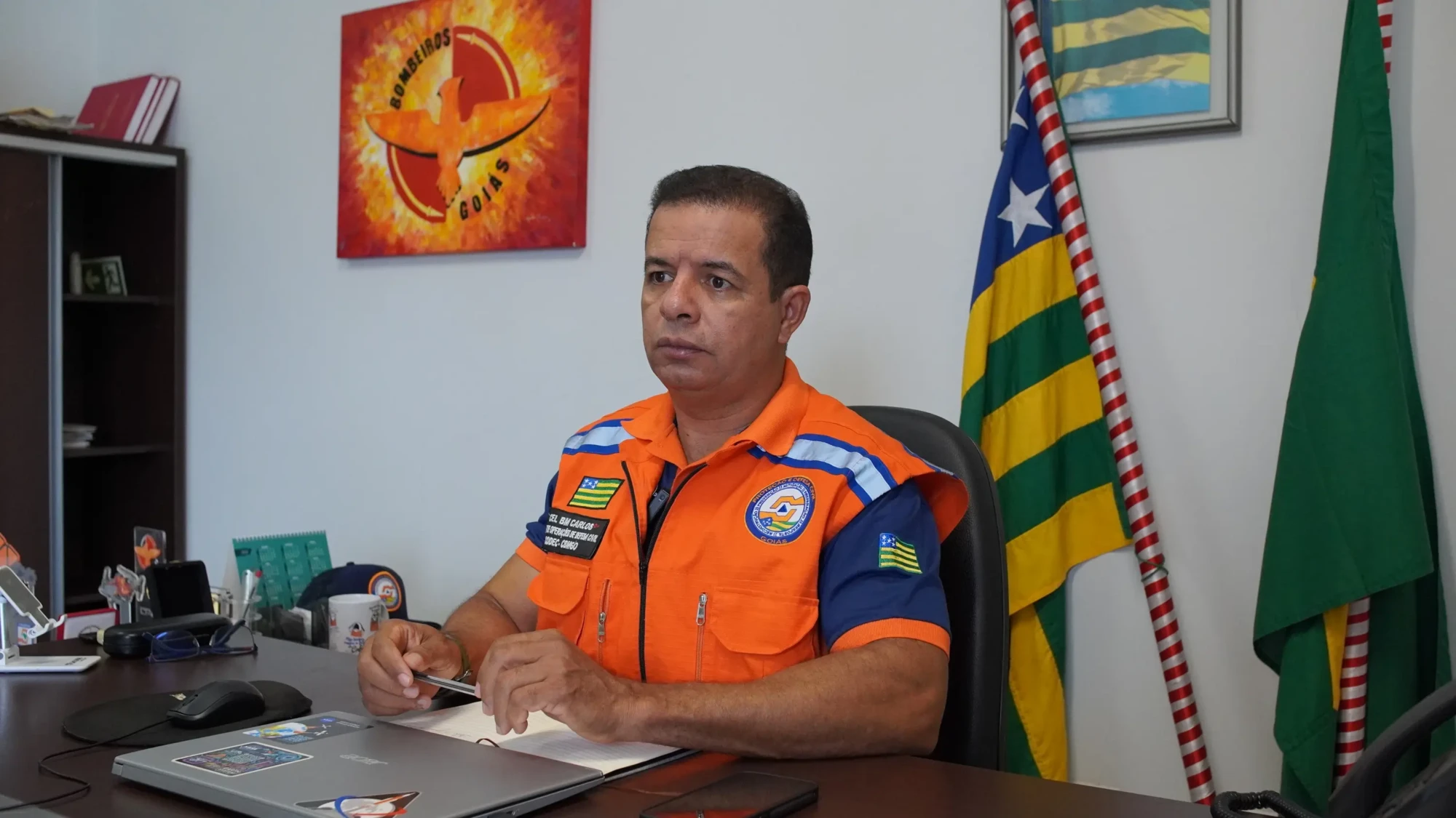 Coronel do Corpo de Bombeiros e comandante de Operações da Defesa Civil Pedro Carlos Borges de Lira Foto Gustavo Soares 5