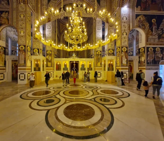 Interior da Igreja São Constantino e Santa Helena foto Marcio Fernandes 2025