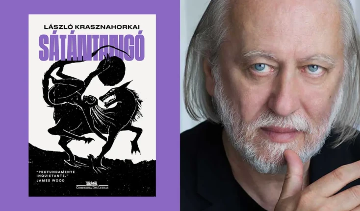 László Krasznahorkai e capa de Sátántangó