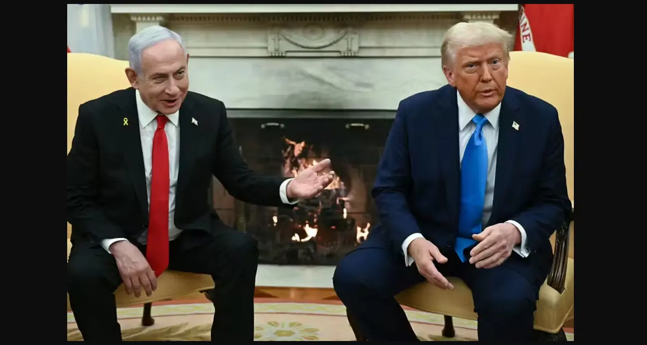 Benjamin Netanhyahu e Donald Trump 5 1300 por 666