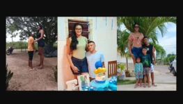 Francinaldo Carvalho e Elisane da Cruz Silva Fotos Instagram