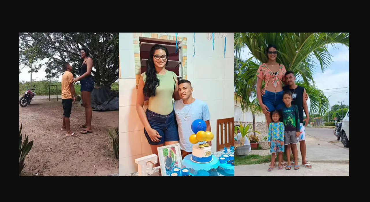 Francinaldo Carvalho e Elisane da Cruz Silva Fotos Instagram