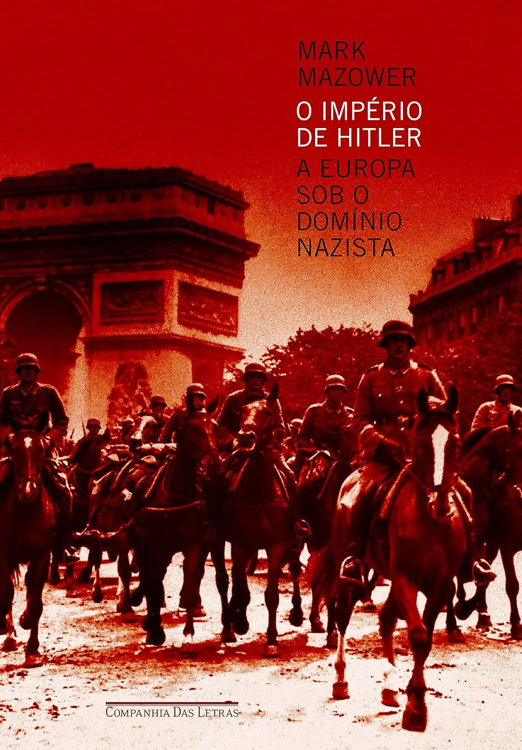 Mark Mazower capa de O Império de Hitler