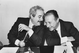 Giovanni Falcone e Paolo Borsellino juízes italianos