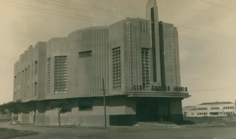 Teatro Goiânia em 1942, ano de sua inauguração