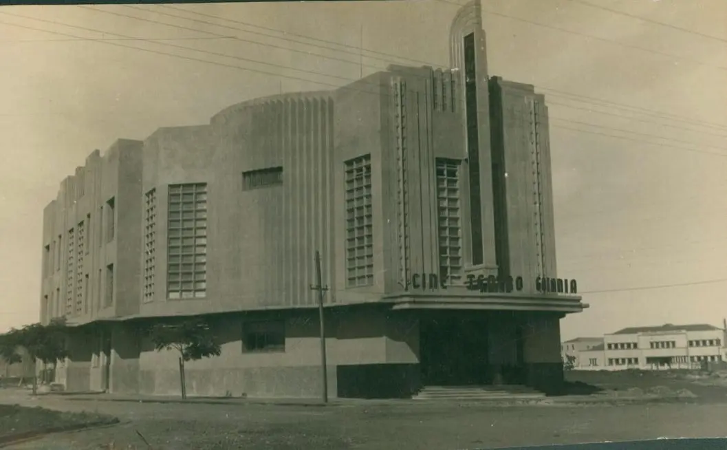 Teatro Goiânia em 1942, ano de sua inauguração