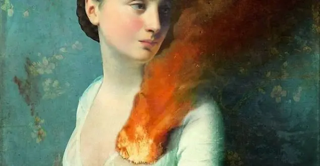 Retrato de um coração de Christian Schloe