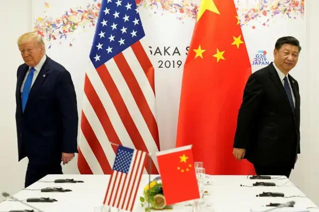 Xi Jinping e Donald Trump 1