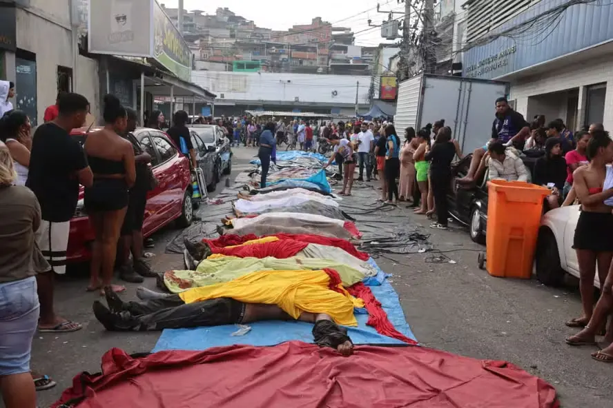 Mortes no Rio de Janeiro outubro de 2025 Fabiano Rocha Agência O Globo