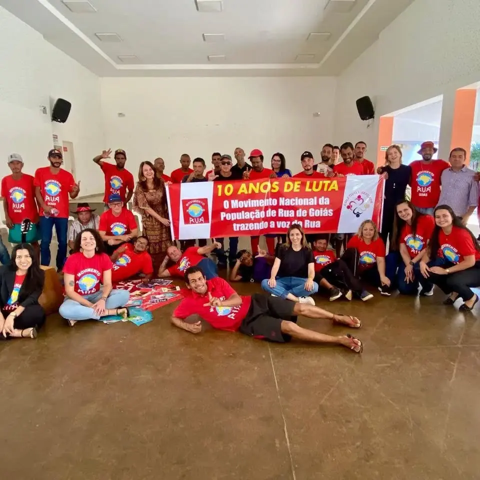 1° dia da formação de base do MNPR-GO 2024.Dez anos após o início da discussão política voltada