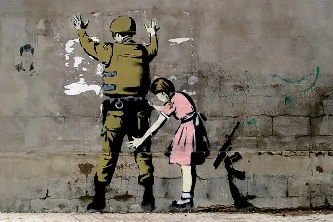 banksy e violência 2