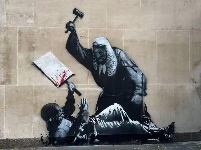 Banksy violência 333
