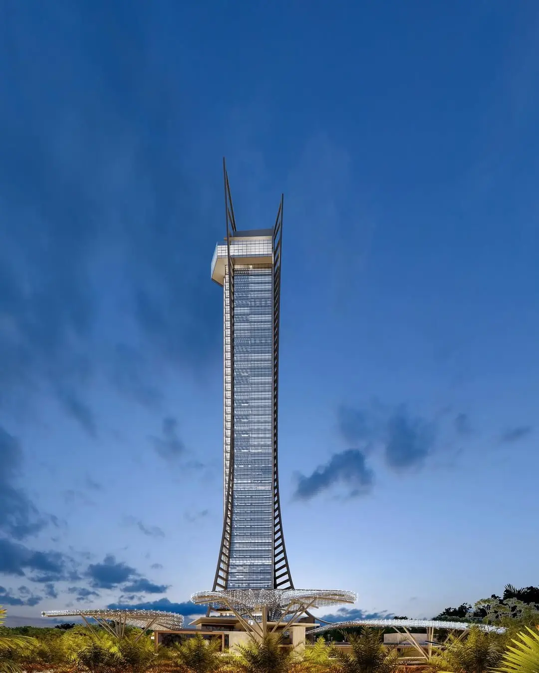 Com 210 metros de altura, o Dubai Business chega ao top 10 dos prédios mais altos do Brasil!O ed