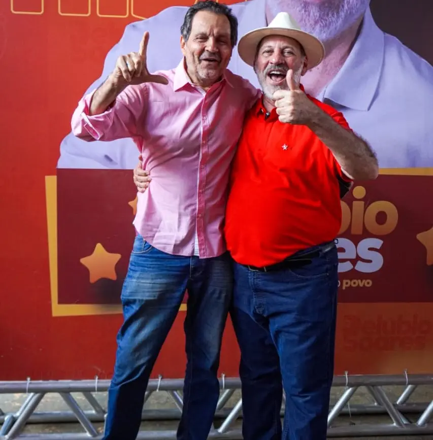 Delúbio Soares e Agnelo Queiroz 867 Foto Divulgação