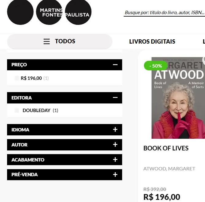 Margaret Atwood capa 222
