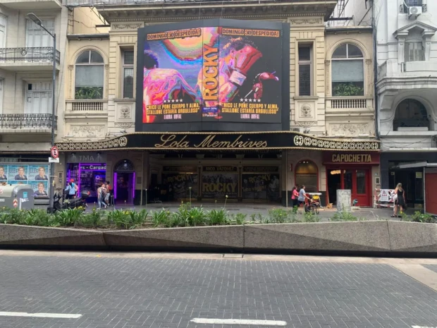 Rocky Balboa no teatro foto Euler de França Belém 1