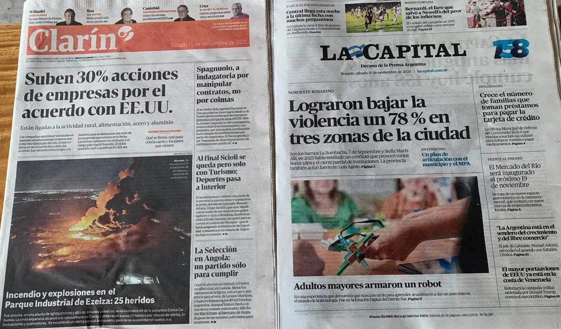 Clarín e La Capital o2