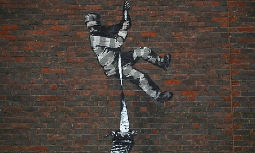 Arte atribuída a Banksy