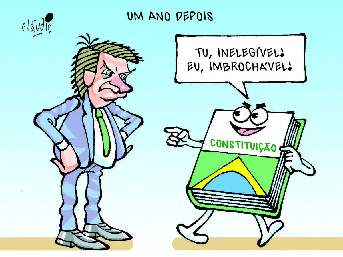 Caricatura de Bolsonaro 2