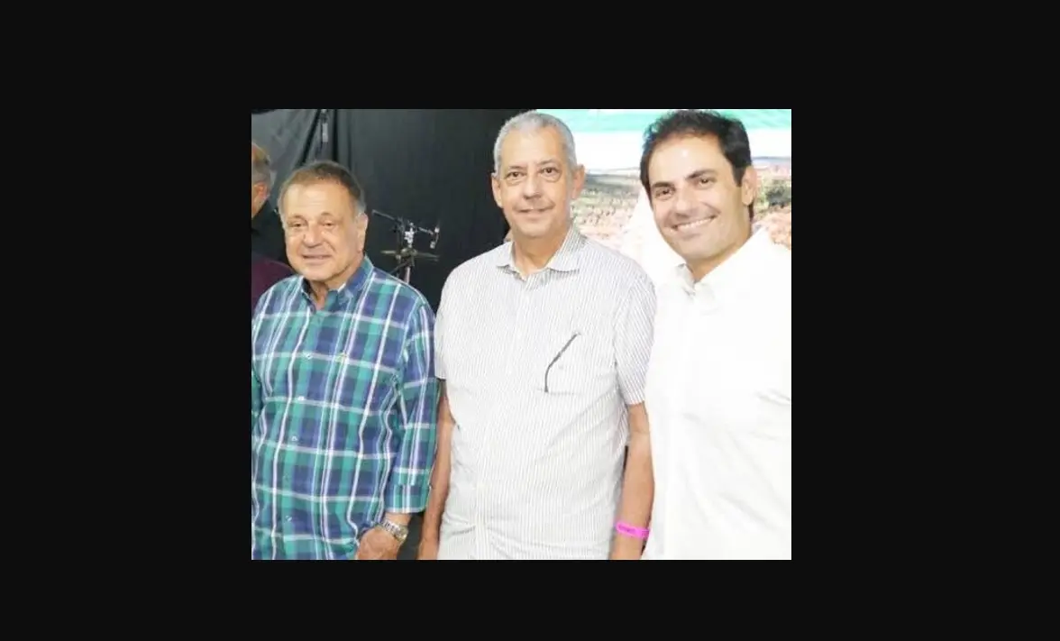 Adib Elias e Velomar Rios e Jamil Calife