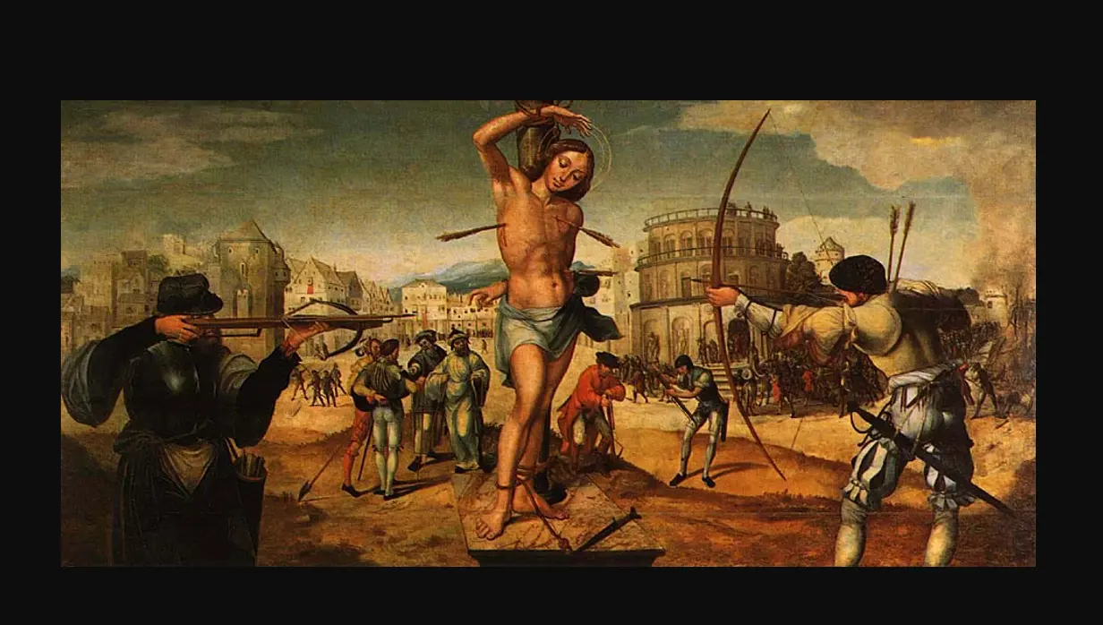 São Sebastião em pintura de Gregório Lopes 1