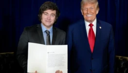 Javier Milei e Donald Trump foto Divulgação 1300 p 867