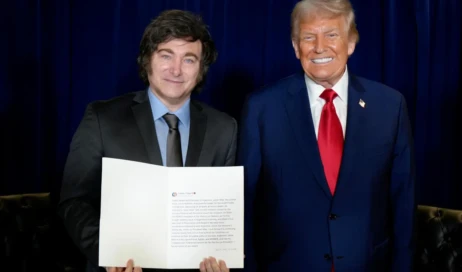 Javier Milei e Donald Trump foto Divulgação 1300 p 867