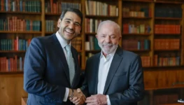 Jorge Messias e Lula da Silva Foto divulgação