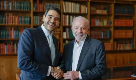 Jorge Messias e Lula da Silva Foto divulgação