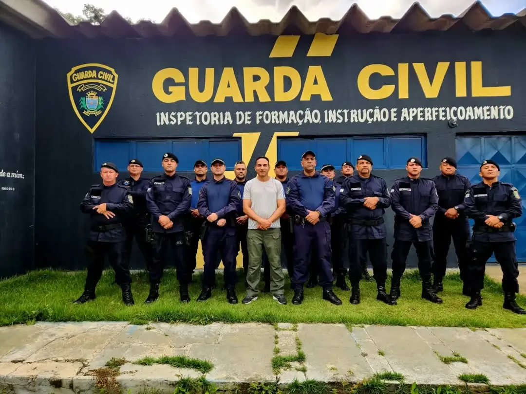 CAT - Curso de Armamento e Tiro em Aparecida de Goiânia.Instrução de APH com o Instrutor Sgt Er