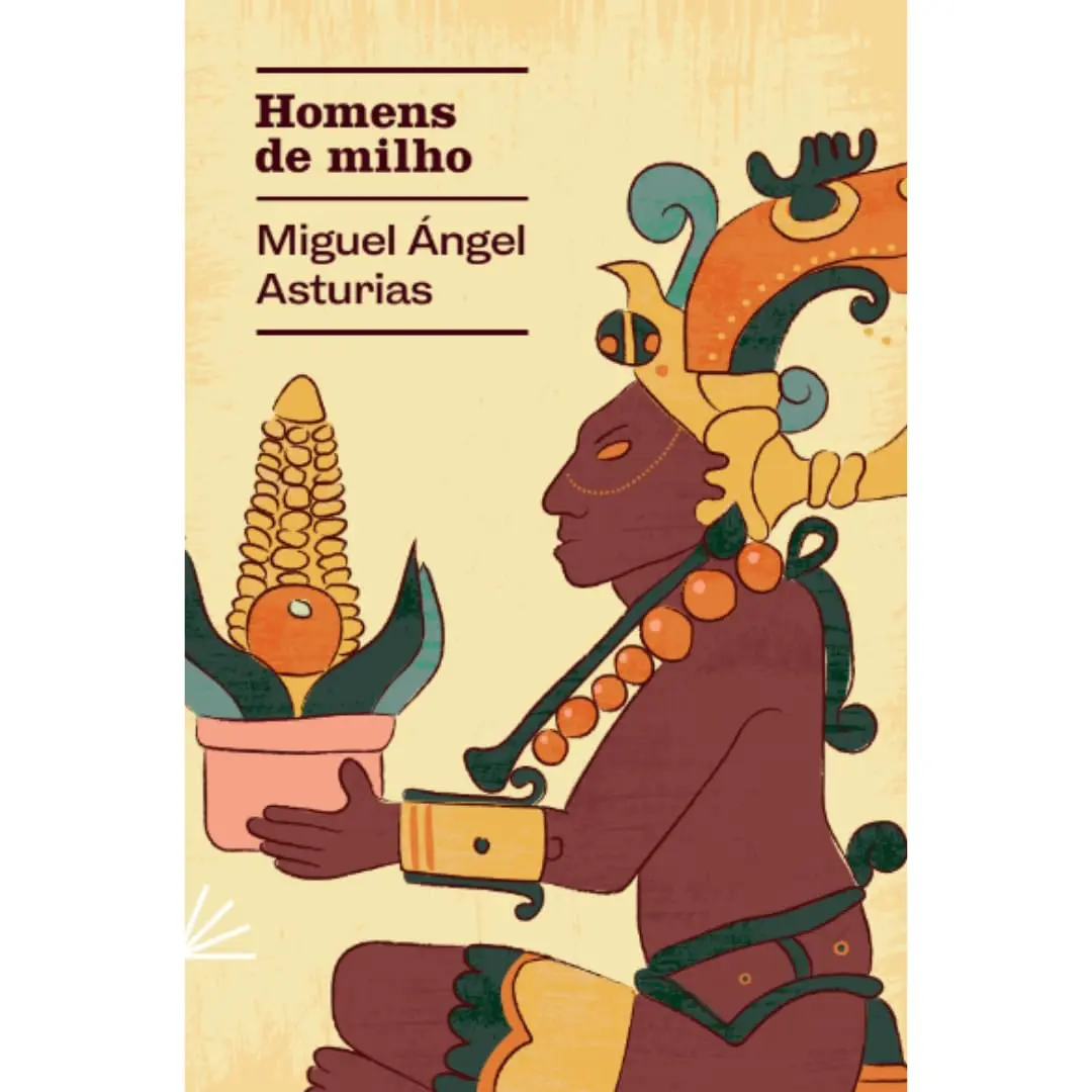 Miguel Ángel Asturias capa de Homens de Milho