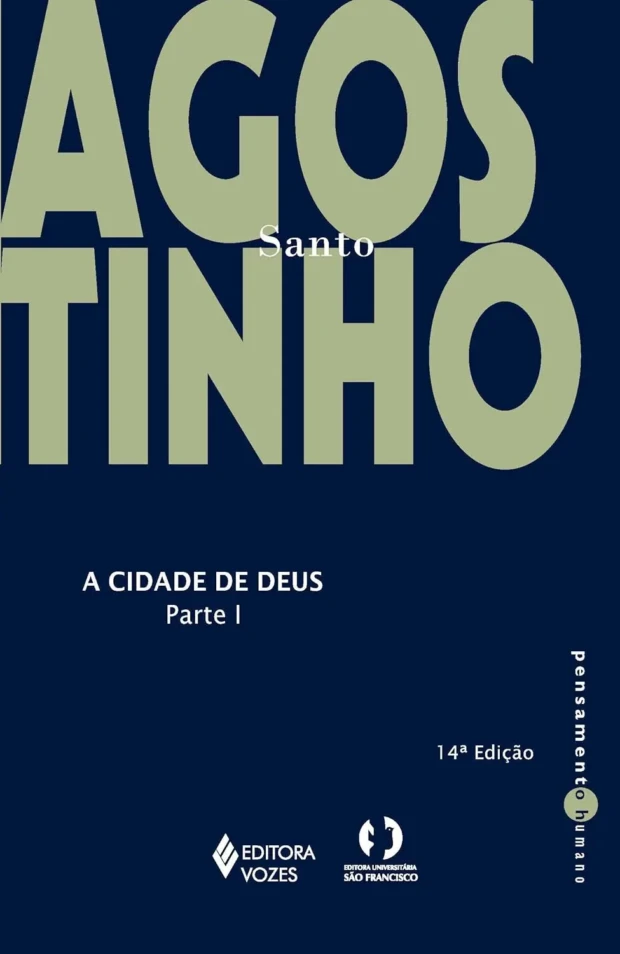 Santo Agostinho capa de a cidade de Deus 1