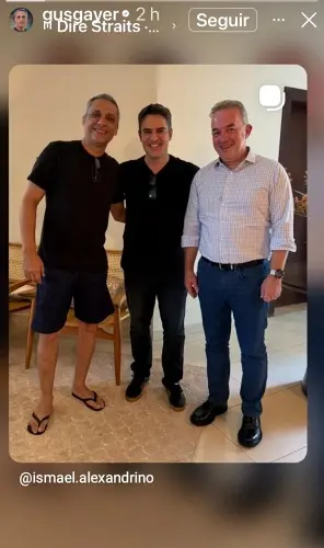 Gustavo Gayer e Ismael Alexandrino e Samuel Almeida 0k2