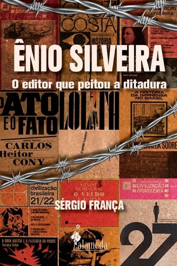 Ênio Silveira capa da biografia O editor que peitou a ditadura