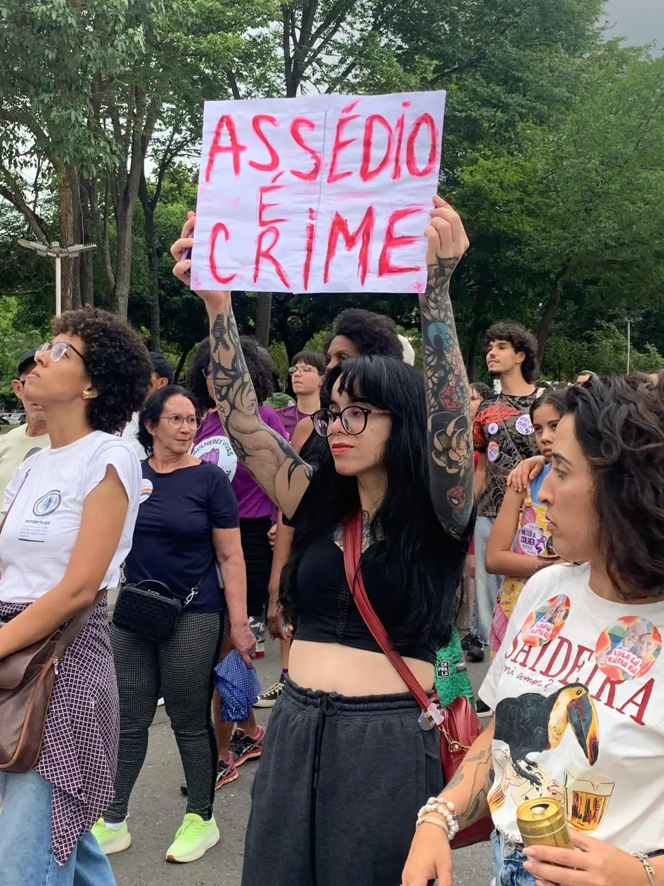 Mulheres Vivas Assédio é crime Foto Euler de França Belém
