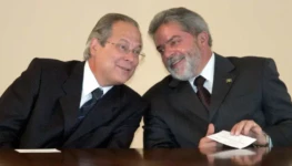 José Dirceu e Lula da Silva
