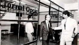 Herbert de Moraes Ribeiro e Maguito Vilela Foto de José Afonso Jornal Opção 1300