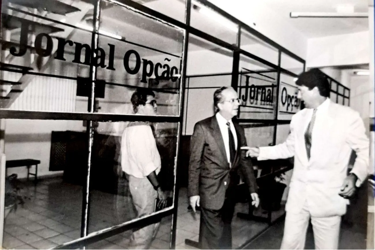 Herbert de Moraes Ribeiro e Maguito Vilela Foto de José Afonso Jornal Opção 1300