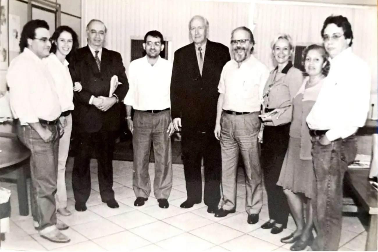 Herbert com Nion e cia Foto José Afonso Jornal Opção 2