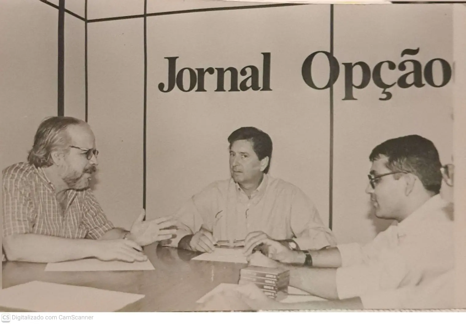 Herbert de Moraes Ribeiro e Maguito Vilela e Euler de França Belém em 1998 dois