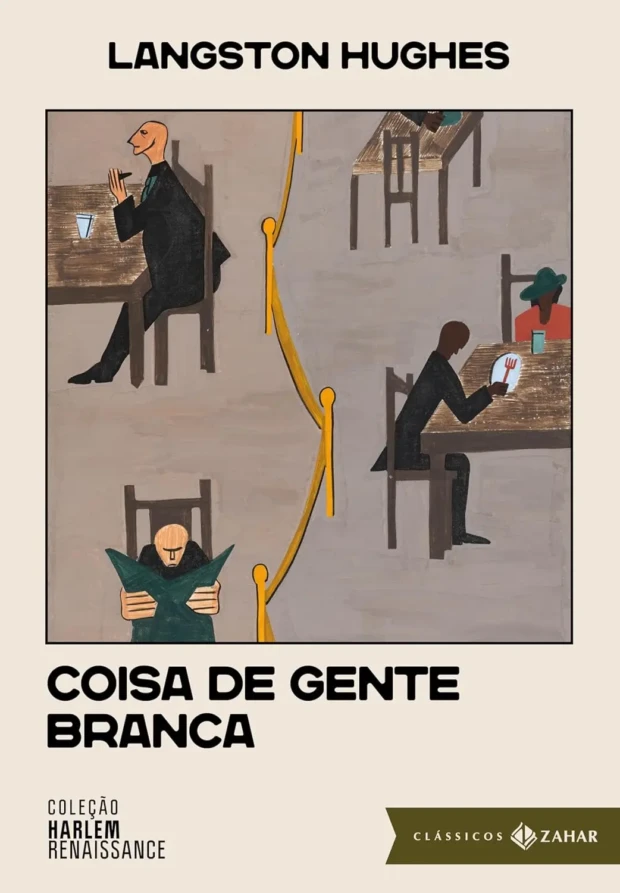 Langston Hughes capa de Coisa de Gente Branca