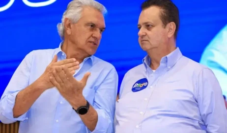 Ronaldo Caiado e Gilberto Kassab Foto Divulgação