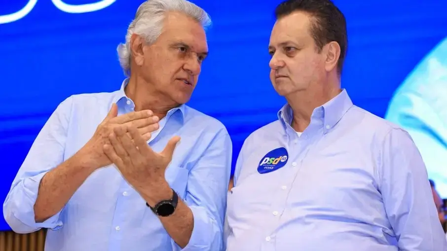 Ronaldo Caiado e Gilberto Kassab Foto Divulgação